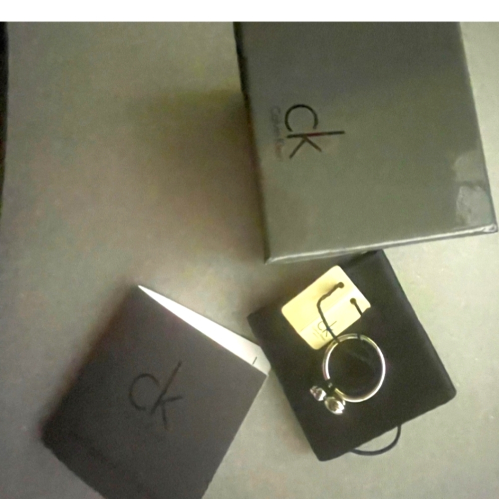 Calvin Klein Silver Spherical Figit  Ring